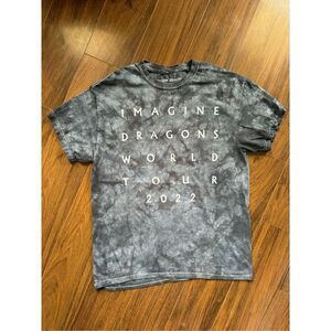 Imagine Dragons M 2022 Tour tee shirt